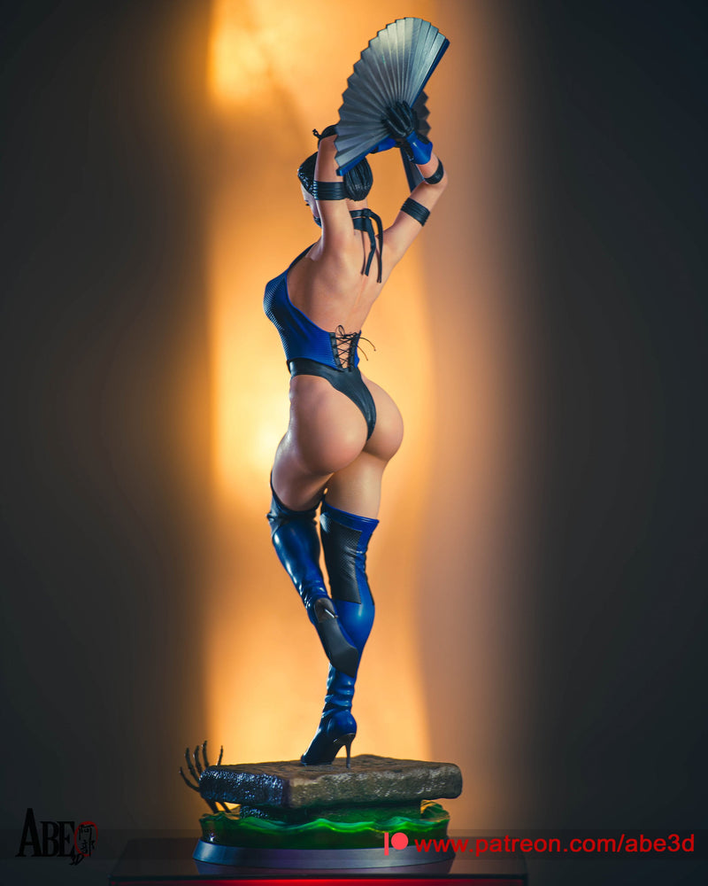 Kitana Resin Statue - view 4