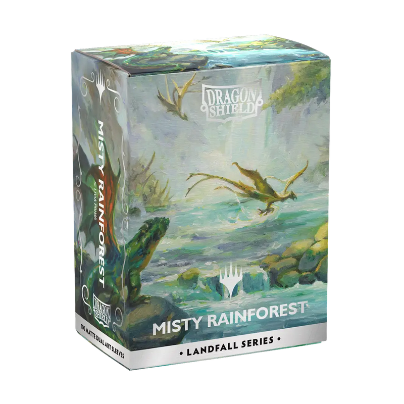 Landfall Series - Misty Rainforest - Matte Dual Art Sleeves