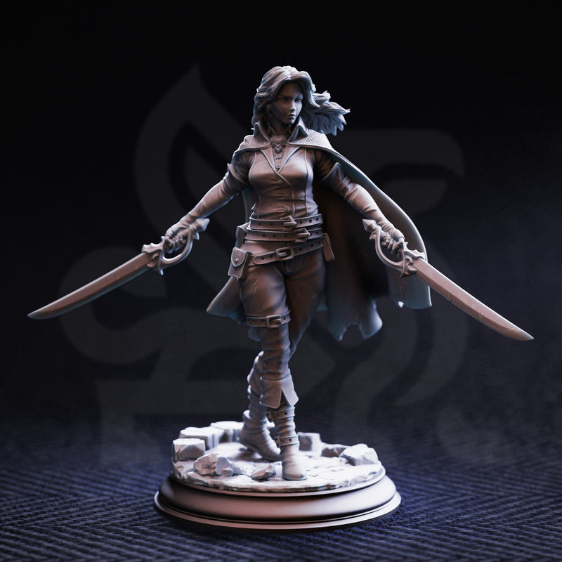 Angela “Cat-Eyes” Hardvin – Rogue Duelist by DM Stash - image 1