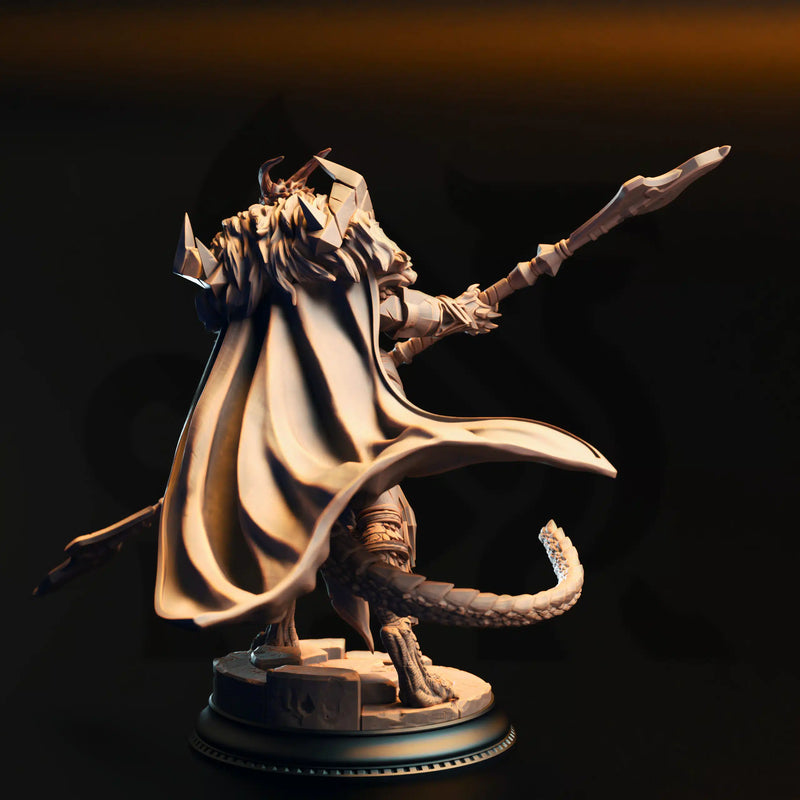 Apokris the Resolute – Silver Dragonkin Paladin by DM Stash - image 2