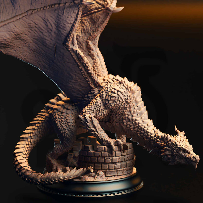 Azmordion the Ever-Prideful – Adult Silver Dragon by DM Stash - image 1