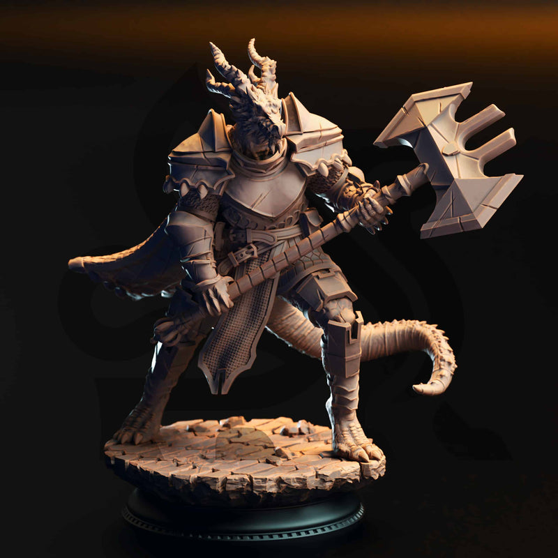 Azmordion’s Chosen – Silver Dragonkin Knights by DM Stash - image 3