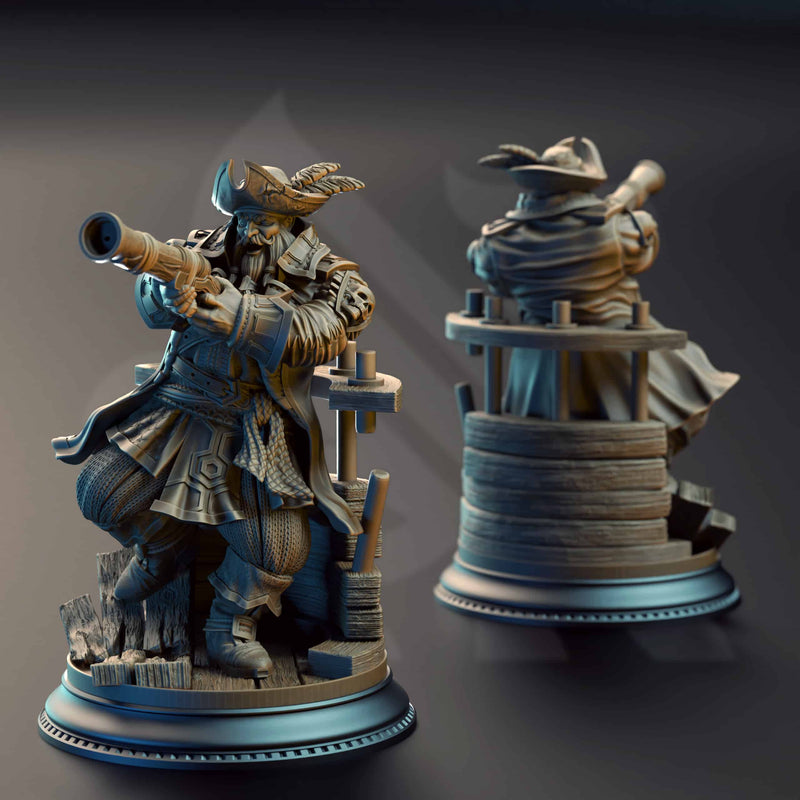 Baradin Blackbeard – Captain of the Gilded Seahorse by DM Stash - image 1