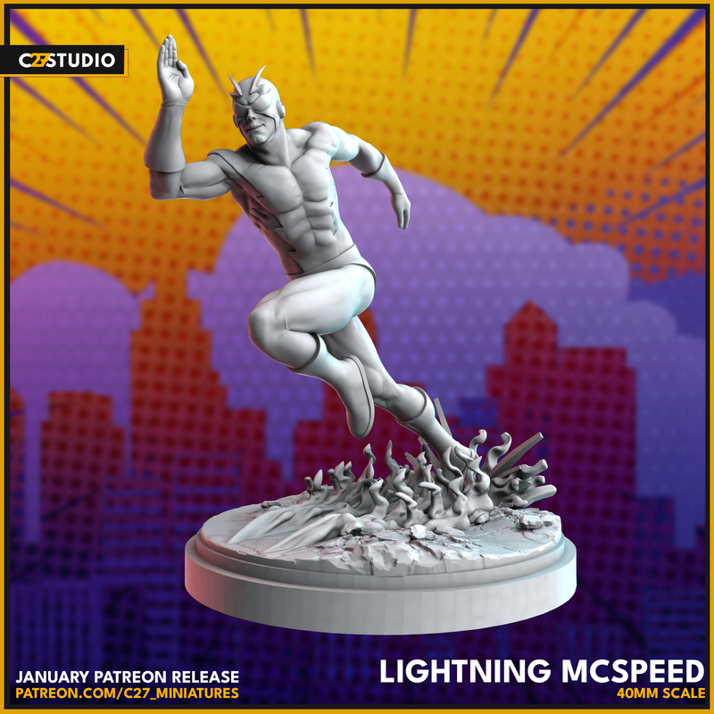 Blur 40mm Scale Miniature | Crisis Protocol Proxy | C27