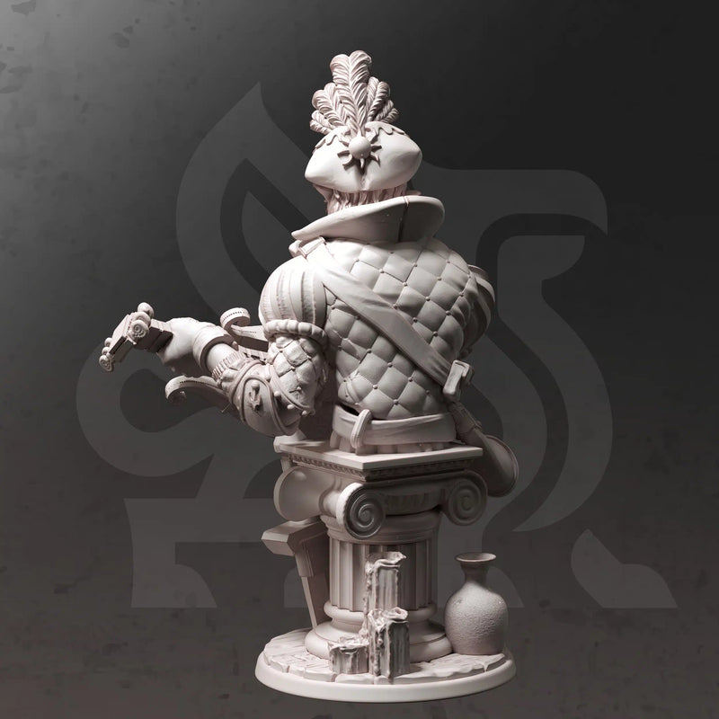 Brekken – The Brazen Bard (Bust) by DM Stash - image 2