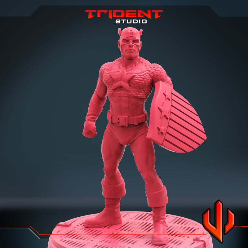 Captain America (D) - Marvel: Crisis Protocol Proxy