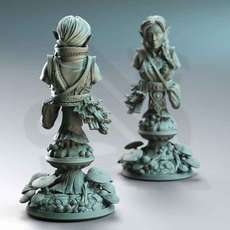 Cordelia the Homestead Hermit – Halfling Druid (Bust) by DM Stash - image 2