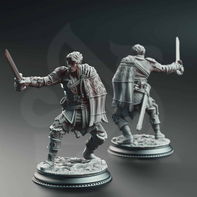 Corin of Lamhet – Half Elf Duelist by DM Stash - image 1