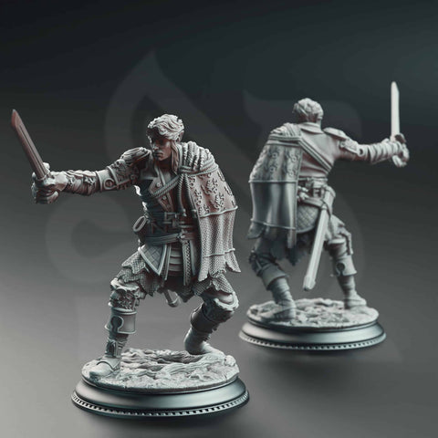 Corin of Lamhet – Half Elf Duelist by DM Stash - image 1