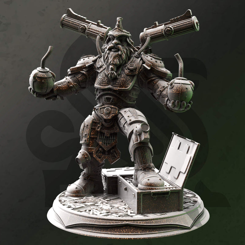 Duktuk – Dwarven Grenadier by DM Stash - image 1