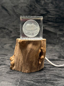 Sleeping Charmander Poké Ball 3D Crystal Engraving – Pokémon Laser Crystal Display
