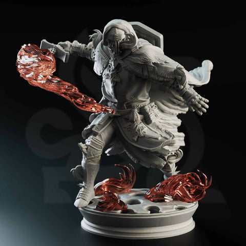 Embernos – Fire Elemi Crusader by DM Stash - image 1