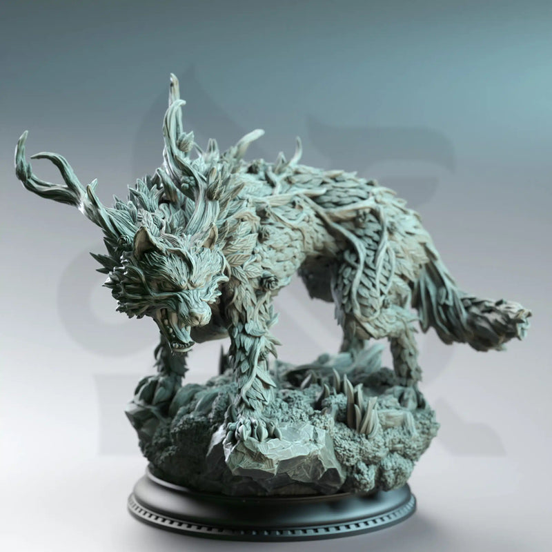 Faenror the Fey Touched – Direwolf of the Woods by DM Stash - image 1