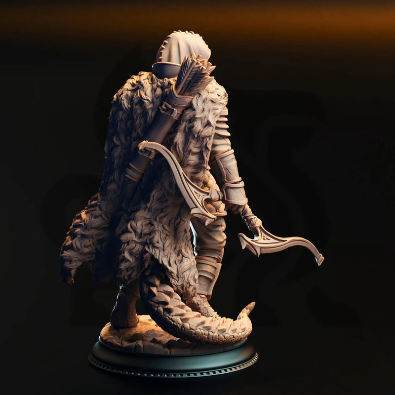 Gelzik Pad-Foot – Black Dragonkin Ranger by DM Stash - image 2