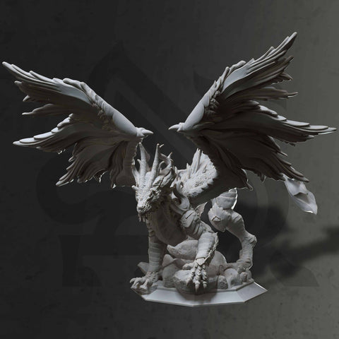Glanbeli – The First Great Light (Dragon Form) by DM Stash - image 1