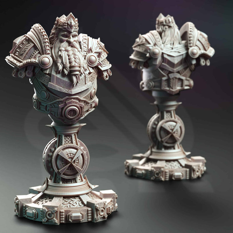 Gordrain Stonehand – Dwarven General (Bust) by DM Stash - image 1