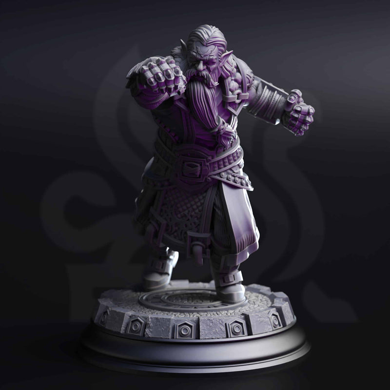 Gruthdin – Dark Dwarf Pugilist by DM Stash - image 1