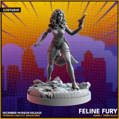 Hepzibah 40mm Scale Miniature | Crisis Protocol Proxy | C27