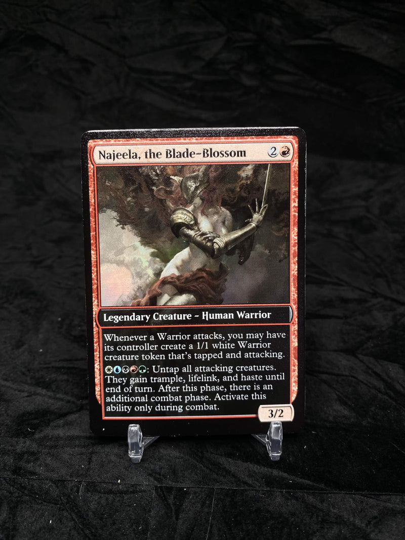 Najeela, the Blade Blossom - Textured Foil Proxy