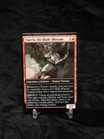 Najeela, the Blade Blossom - Textured Foil Proxy