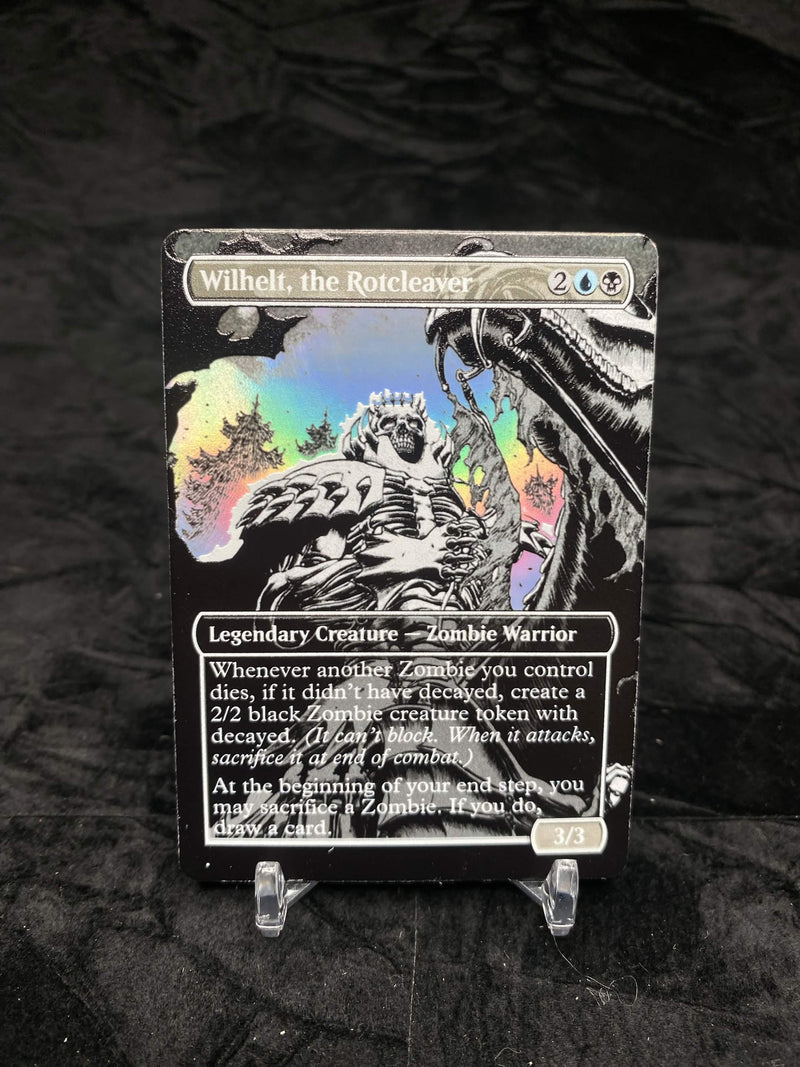 Wilhelt, The Rotcleaver - Textured Foil Proxy