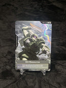 Zaku Lightning EX Resource textured foil proxy card for Gundam TCG style decks