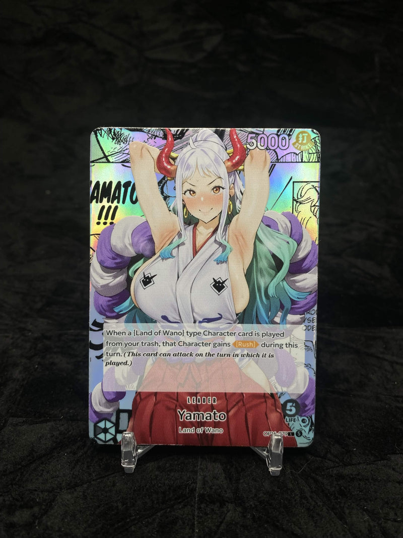 OPTCG Leader Proxy Yamato Black