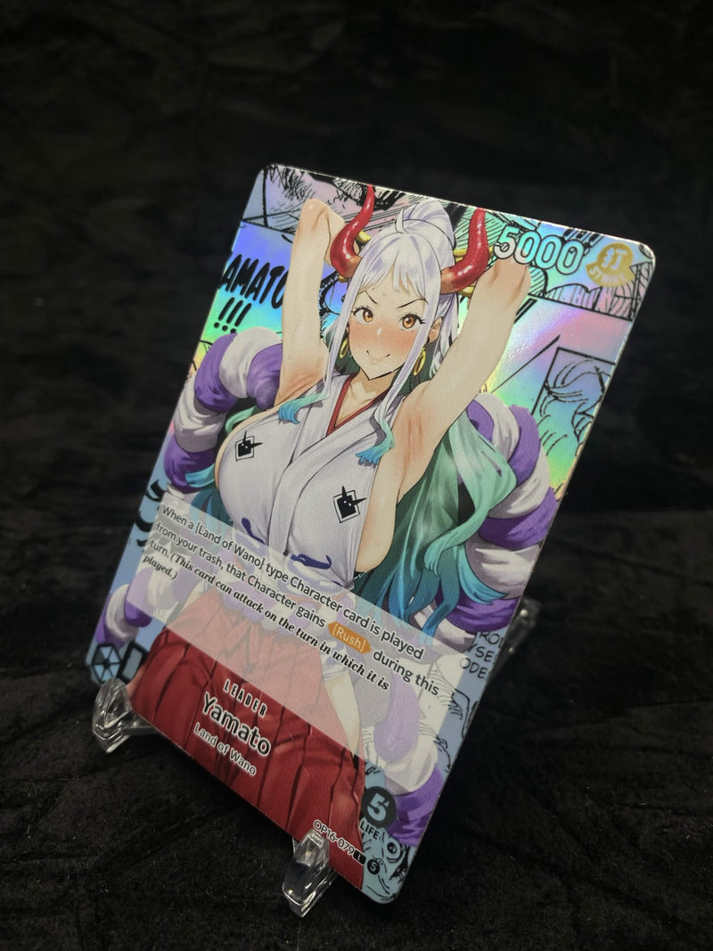OPTCG Leader Proxy Yamato Black