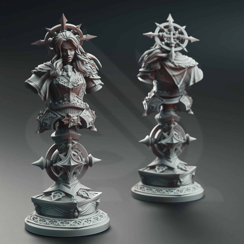 Johanna Saffron the Scorned – Vengeance Paladin (Bust) by DM Stash - image 1