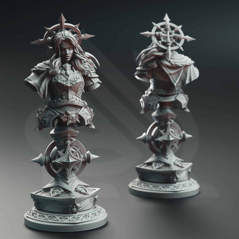 Johanna Saffron the Scorned – Vengeance Paladin (Bust) by DM Stash - image 1