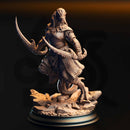 Kijaa Shadowblade – Black Dragonkin Rogue by DM Stash - image 1