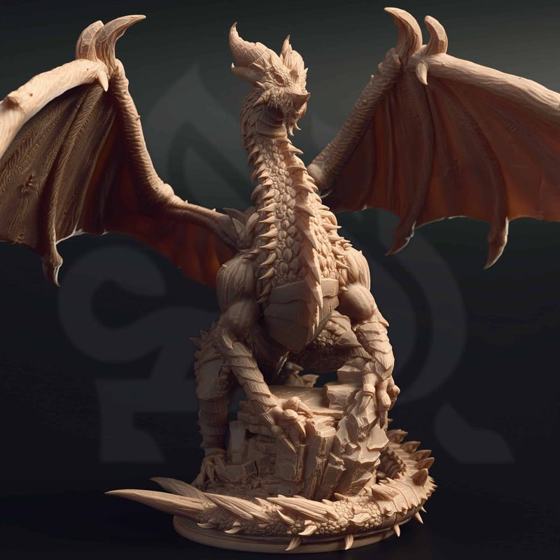 Kurorgor – Ancient Black Dragon by DM Stash - image 1