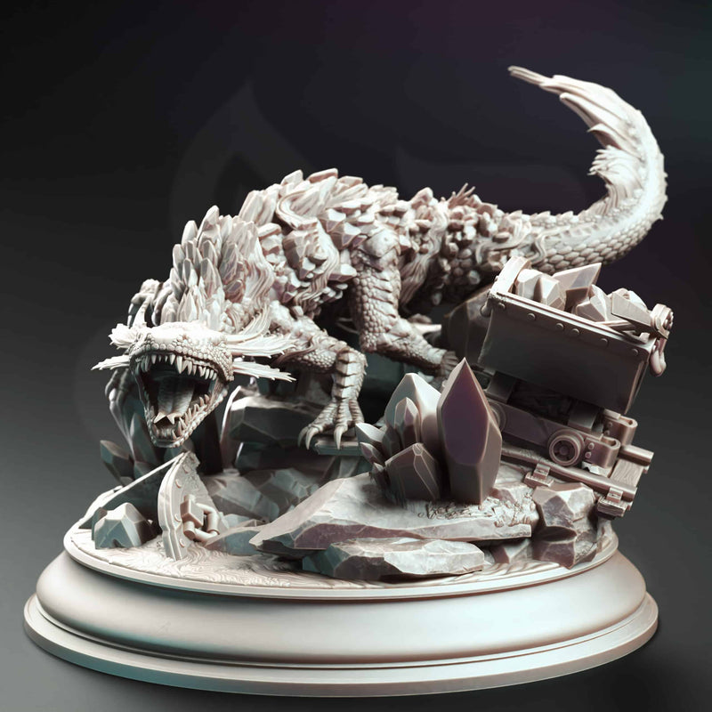 Lava Elemental Salamander by DM Stash - image 1