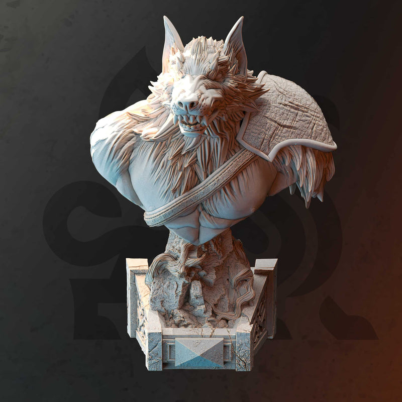 Lucian Grey (Wolf Form) (Bust) by DM Stash - image 1