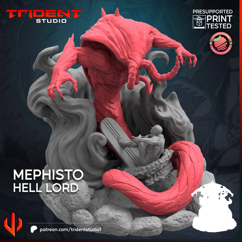 Mephisto, Hell Lord - Marvel: Crisis Protocol Proxy | Trident Studios
