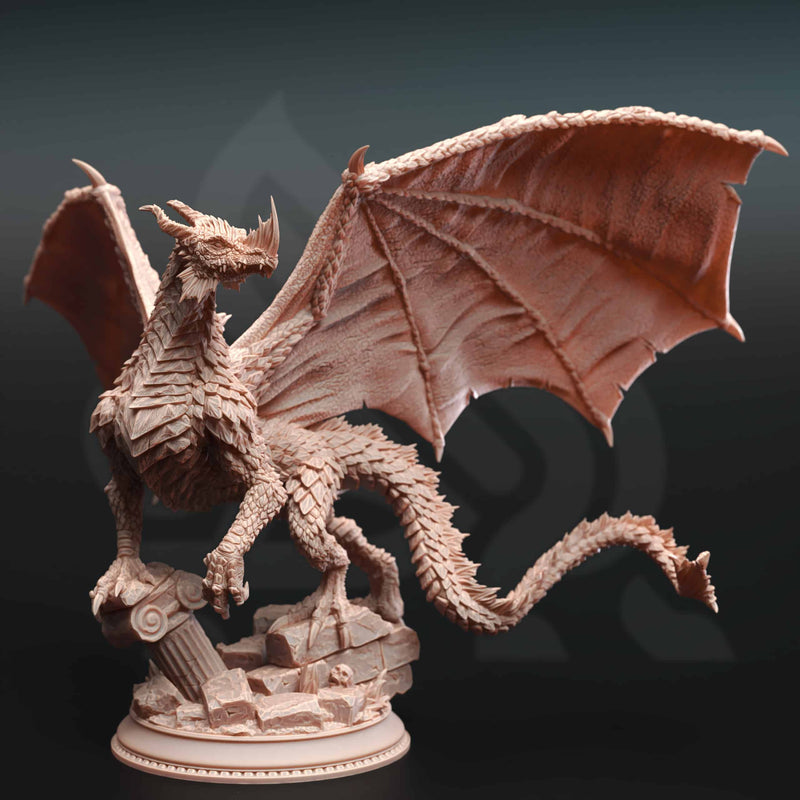 Midorius the Broken – Juvenile Green Dragon by DM Stash - image 1