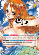 OPTCG Leader Proxy Nami Blue-Yellow