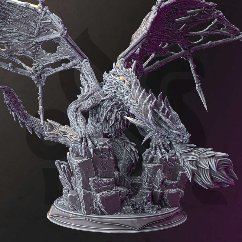 Nerevin – Undead Dragon by DM Stash - image 1