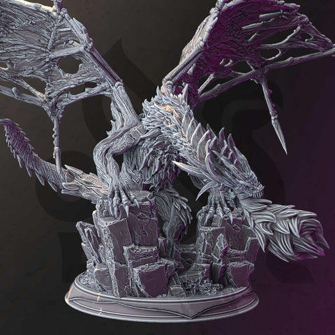Nerevin – Undead Dragon by DM Stash - image 1