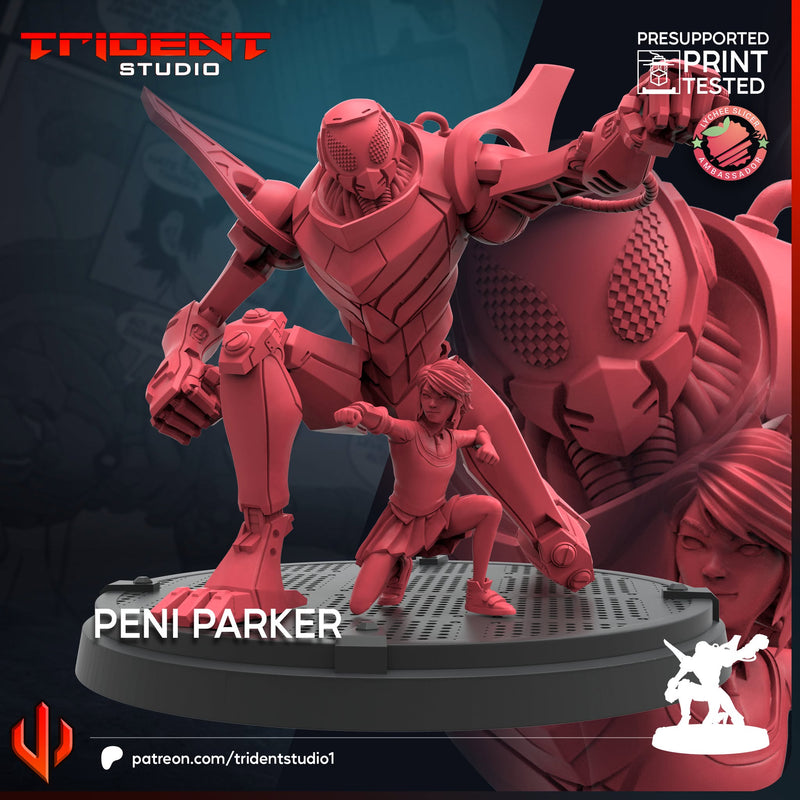Peni Parker - Marvel: Crisis Protocol Proxy | Trident Studios