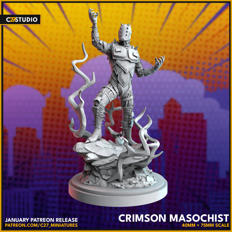 Penance 40mm Scale Miniature | Crisis Protocol Proxy | C27