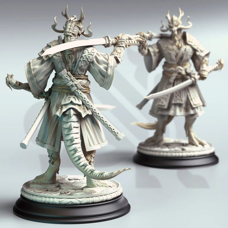 Ryuma – Eastern Dragonborn Samurai by DM Stash - image 2