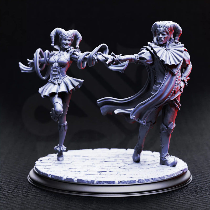 Sanguine & Melancholy – Vampire Jester Lovers by DM Stash - image 2