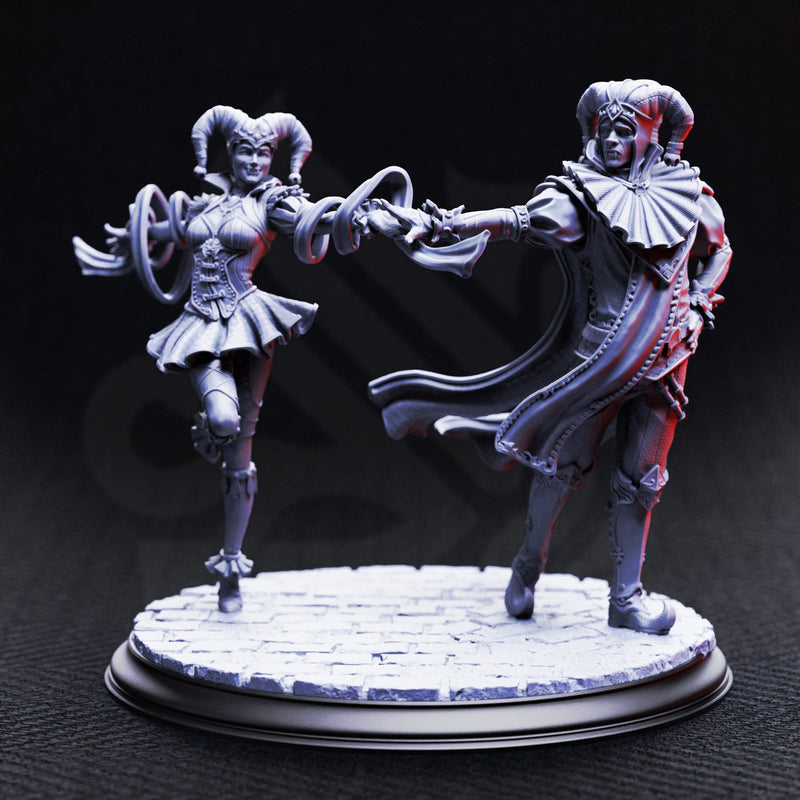 Sanguine & Melancholy – Vampire Jester Lovers by DM Stash - image 1