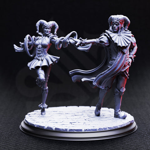 Sanguine & Melancholy – Vampire Jester Lovers by DM Stash - image 1