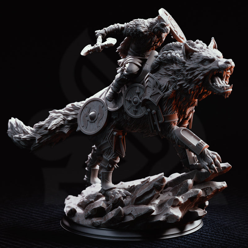 Skjolnir & Haarn – The Wolf Knight by DM Stash - image 1
