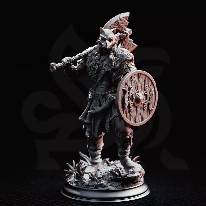 Skjolnir Ulvar – Barbarian of the Wolf by DM Stash - image 1