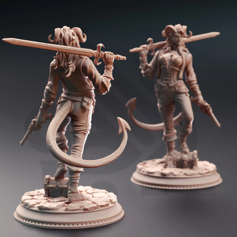 Syntheia the Daring – Tiefling Scoundrel by DM Stash - image 2