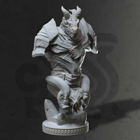 Tharvian – Dragon Knight (Bust) by DM Stash - image 1