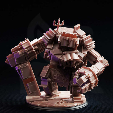 The Forbidden Section – Library Golem by DM Stash - image 1